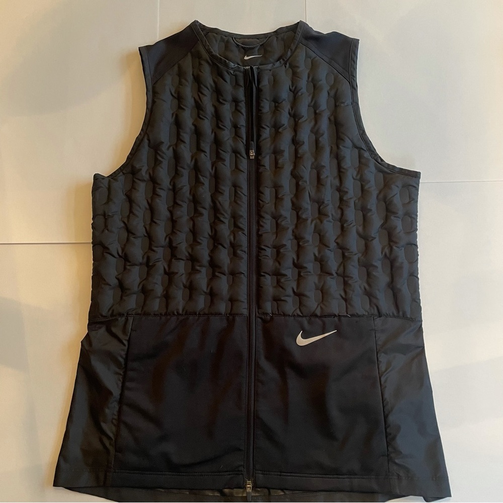 Nike Therma-Fit ADV size small goose down vest black. New